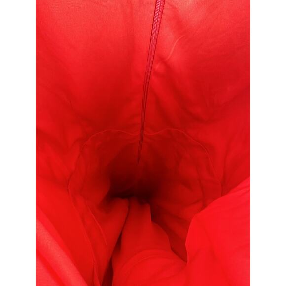 Donna Ricco Womens Tulip-Hem Dress Coral Pink Size 8 NWT - Picture 8 of 13